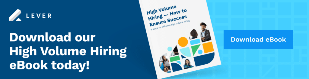 high volume hiring eBook