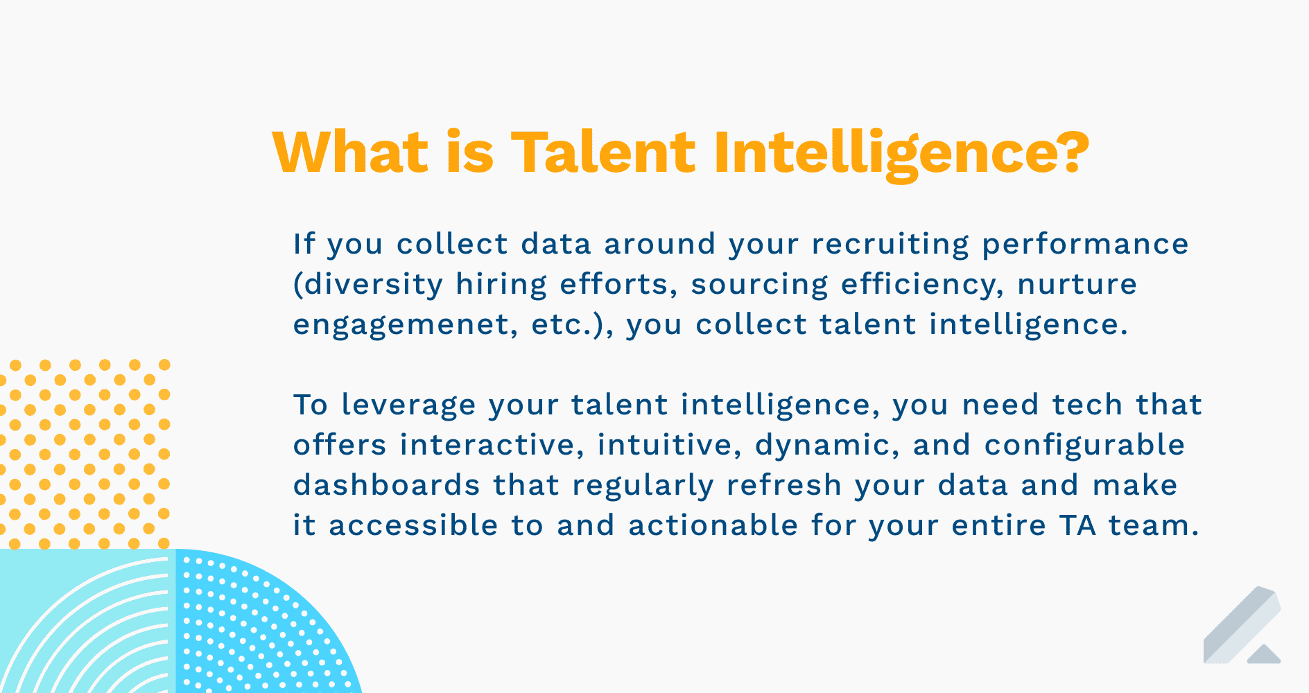what is talent intelligence platform